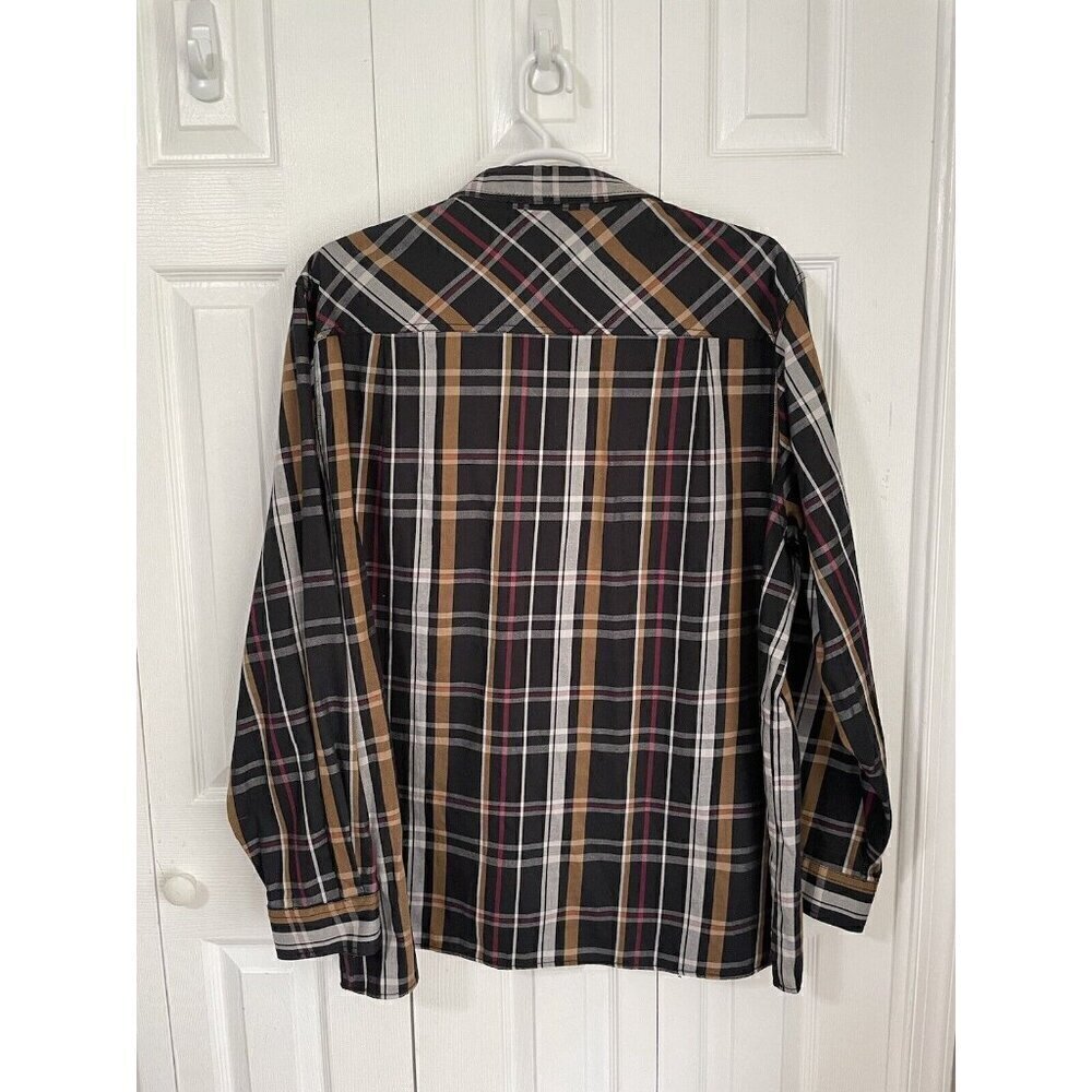 Gold Label Brand Mens Casual Button Down Shirt Size 4XL - Picture 9 of 9